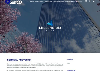 Inversiones Simco | Millennium Plaza