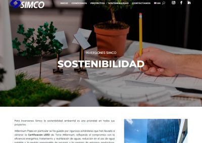 Inversiones Simco | Sostenibilidad