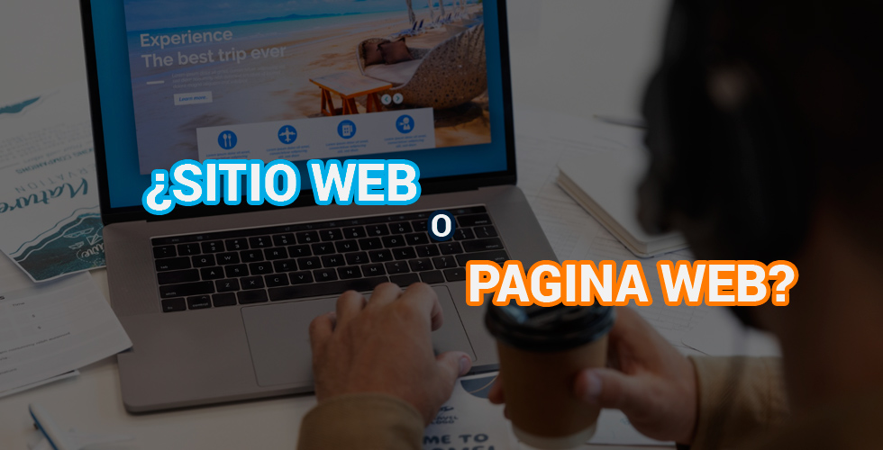 ¿Sitio web o página web?
