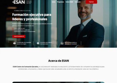 ESAN Centro de Formación Educativa - Inicio