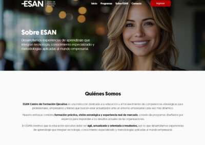 ESAN Centro de Formación Educativa - Nosotros