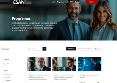 ESAN Centro de Formación Educativa - Programas