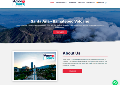 Amor Tours El Salvador - Homepage