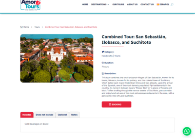 Amor Tours El Salvador - Tour details