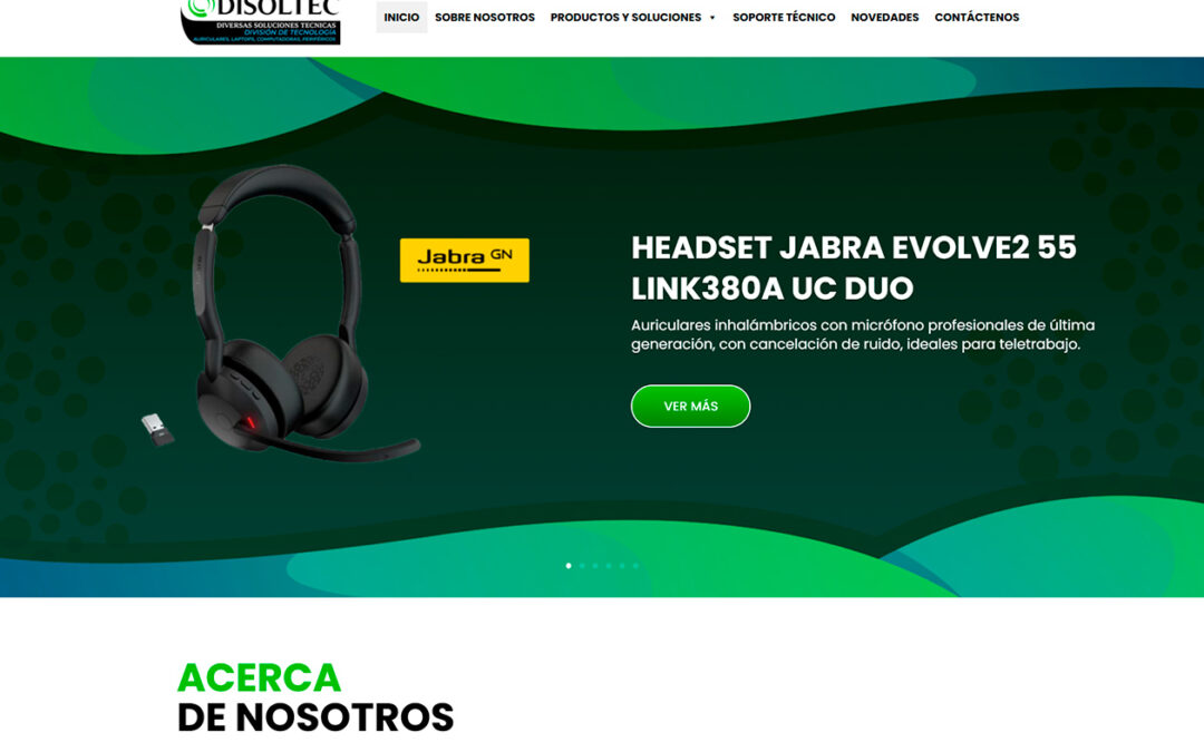 DISOLTEC División Tecnología - Inicio