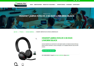 DISOLTEC División Tecnología - Productos