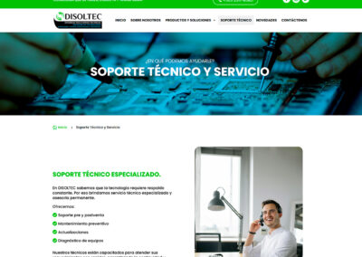 DISOLTEC División Tecnología - Soporte Técnico